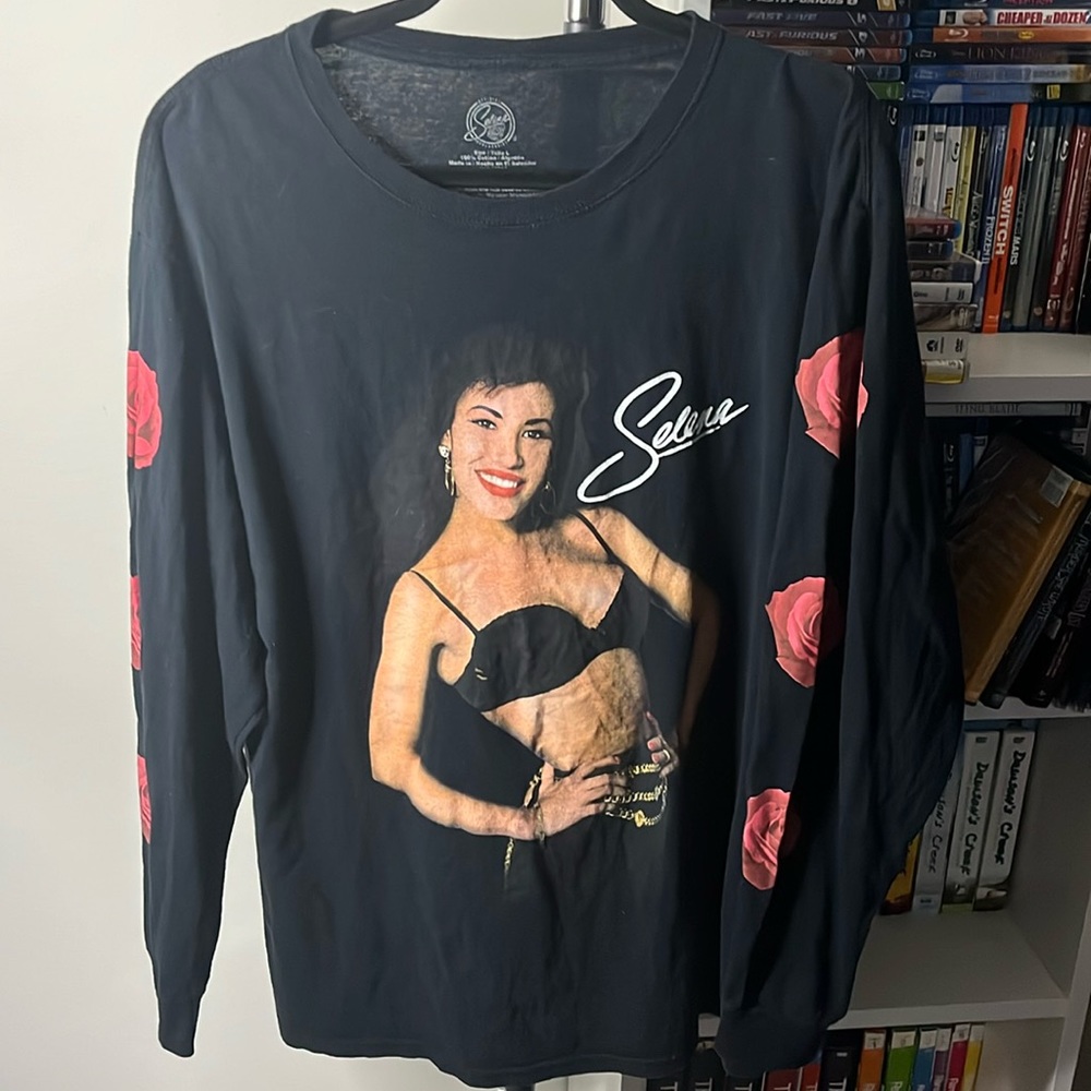 Official Selena Merchandise Large Long T-shirt